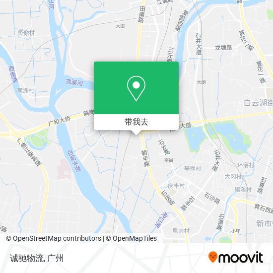 诚驰物流地图