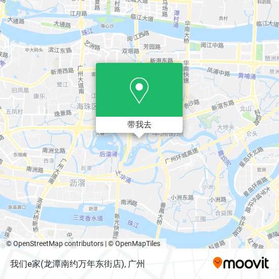 我们e家(龙潭南约万年东街店)地图