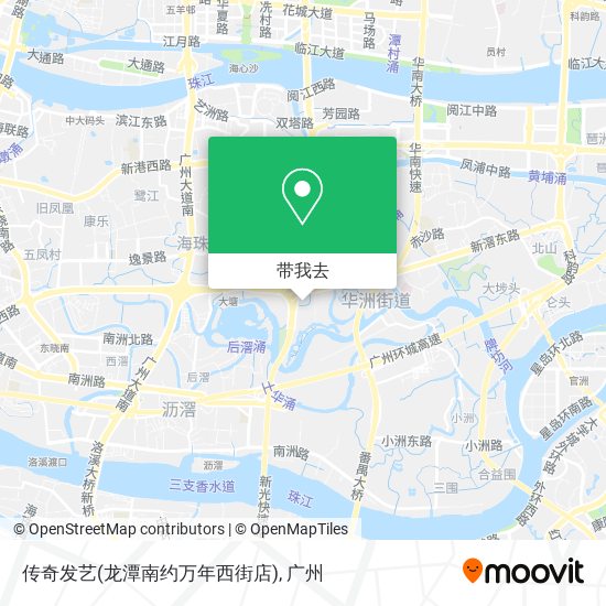 传奇发艺(龙潭南约万年西街店)地图
