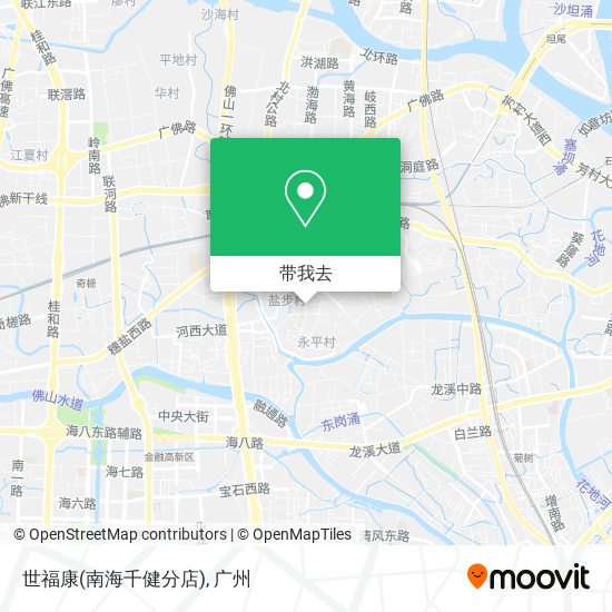 世福康(南海千健分店)地图