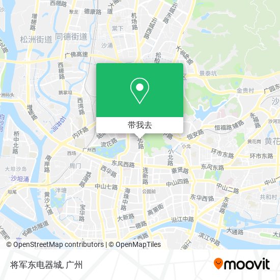 将军东电器城地图