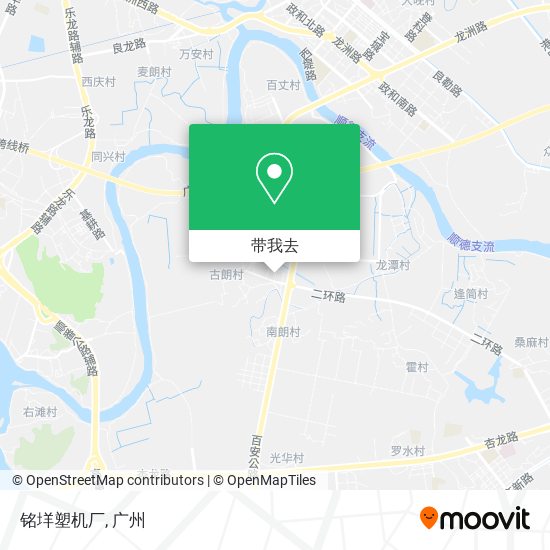 铭垟塑机厂地图