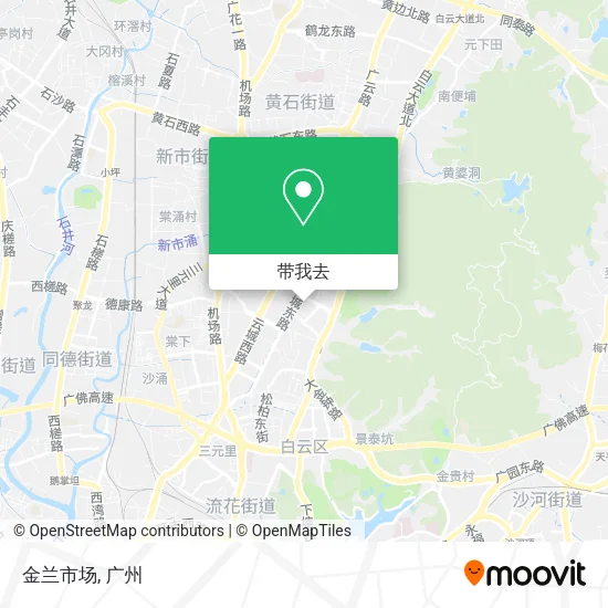 金兰市场地图