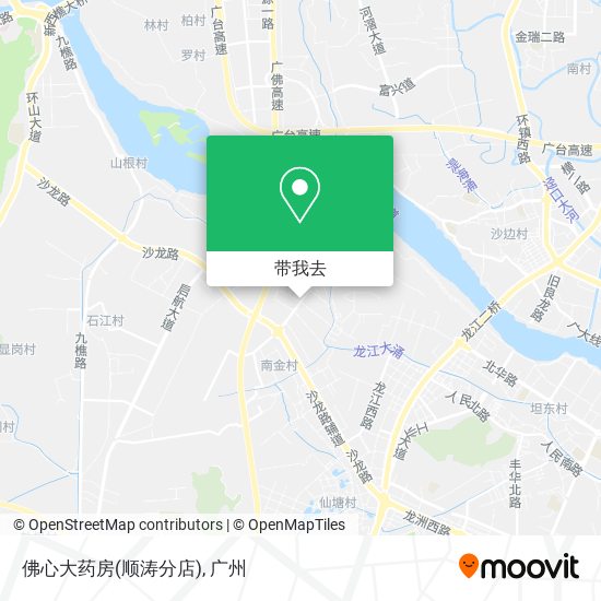 佛心大药房(顺涛分店)地图