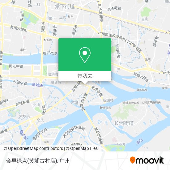 金早绿点(黄埔古村店)地图