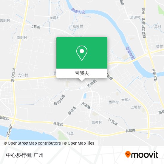 中心步行街地图