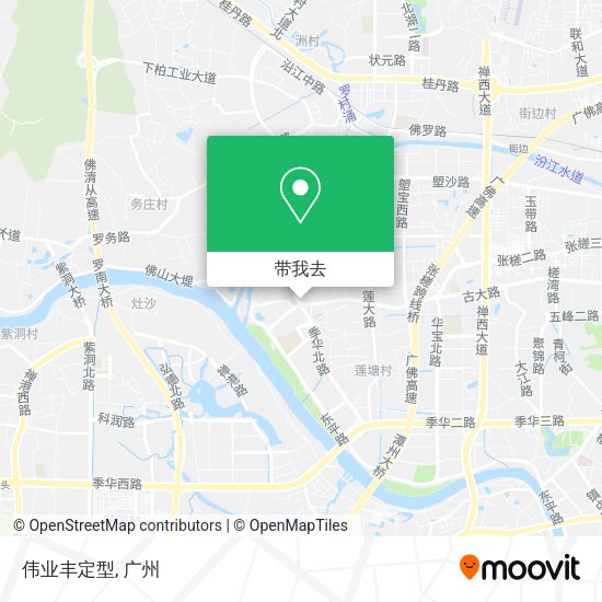 伟业丰定型地图