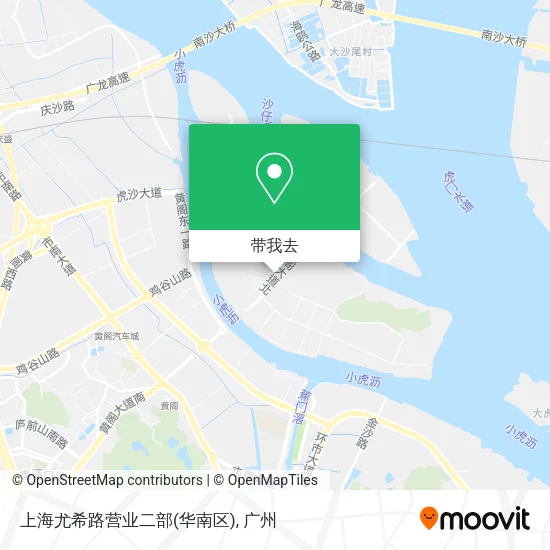 上海尤希路营业二部(华南区)地图