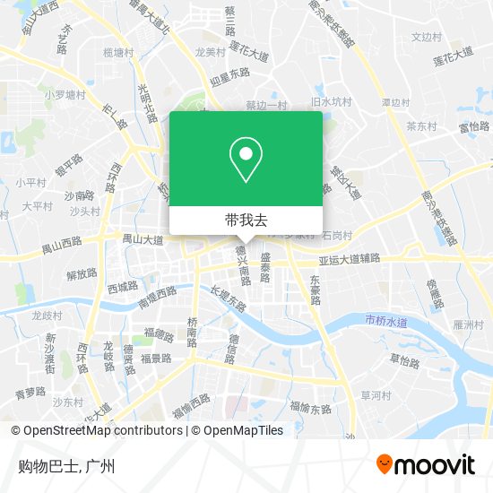 购物巴士地图