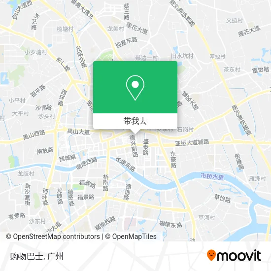 购物巴士地图