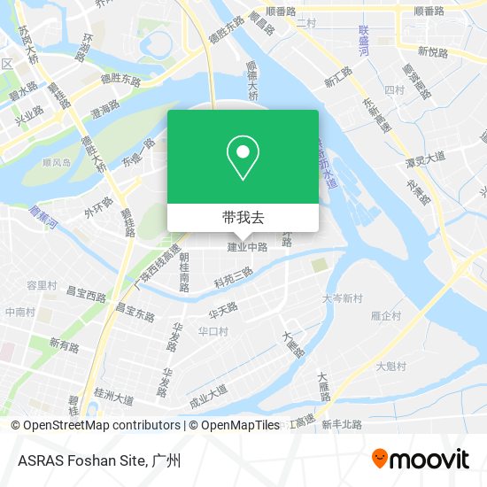 ASRAS Foshan Site地图