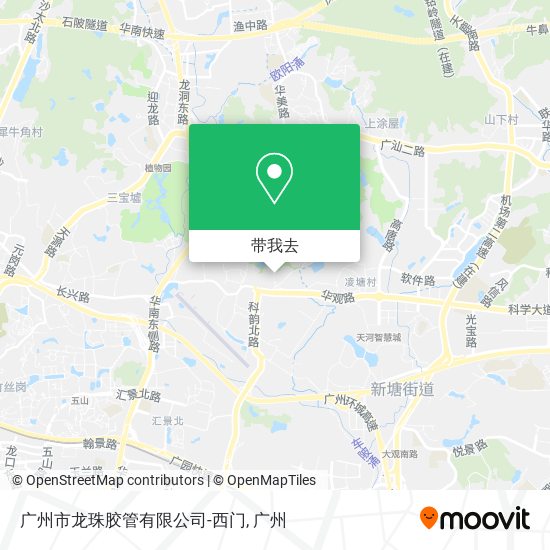 广州市龙珠胶管有限公司-西门地图