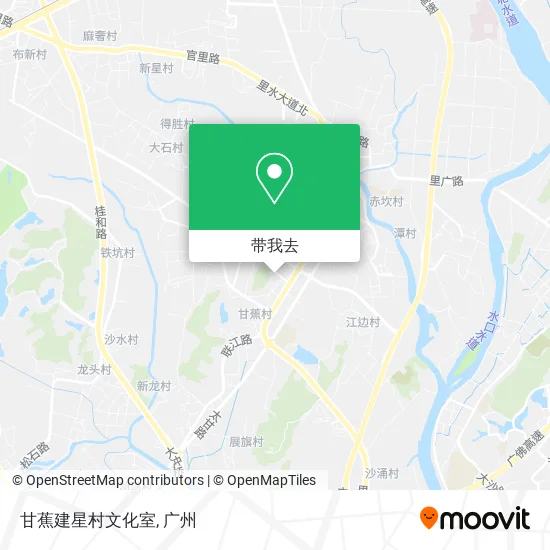 甘蕉建星村文化室地图