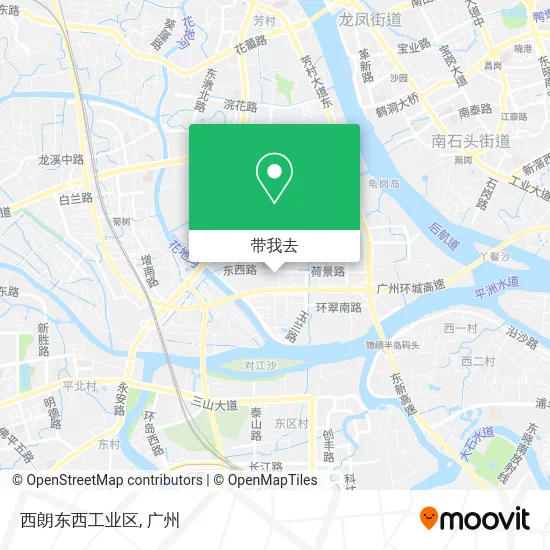 西朗东西工业区地图