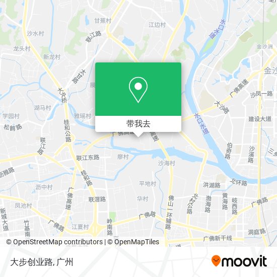 大步创业路地图