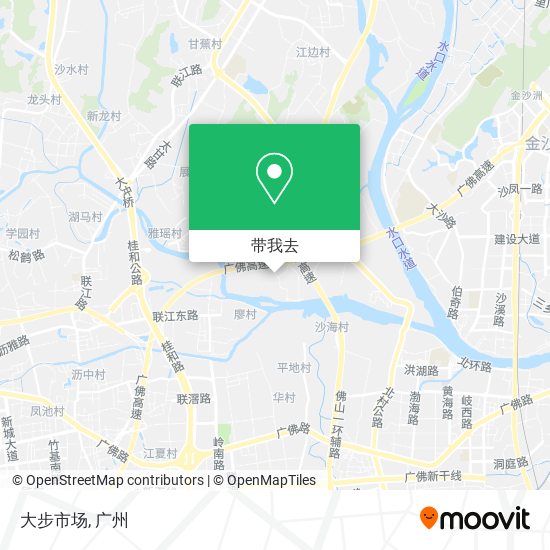 大步市场地图