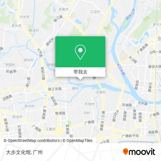 大步文化馆地图