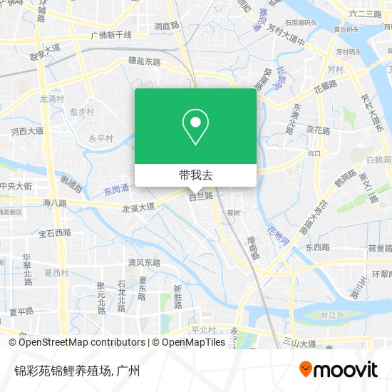 锦彩苑锦鲤养殖场地图