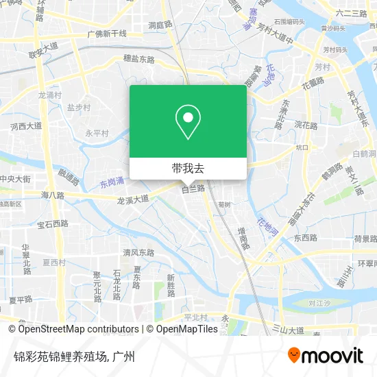 锦彩苑锦鲤养殖场地图