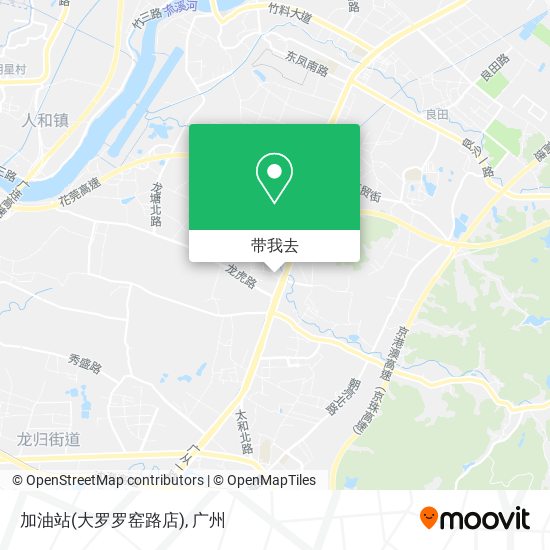 加油站(大罗罗窑路店)地图