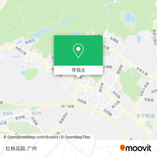 红棉花园地图