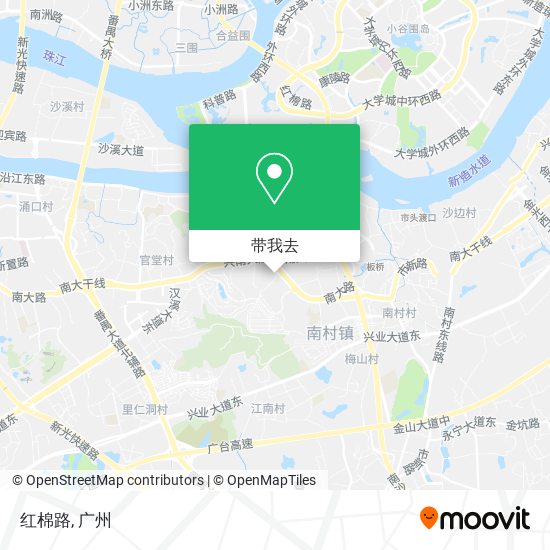 红棉路地图