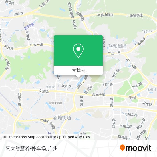 宏太智慧谷-停车场地图