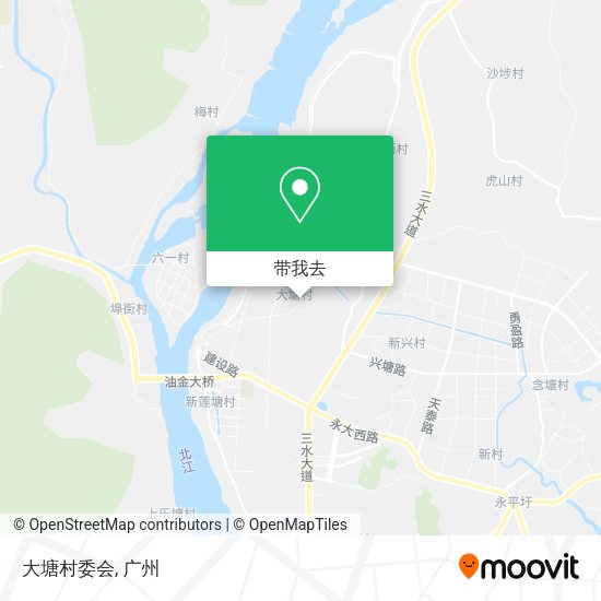 大塘村委会地图