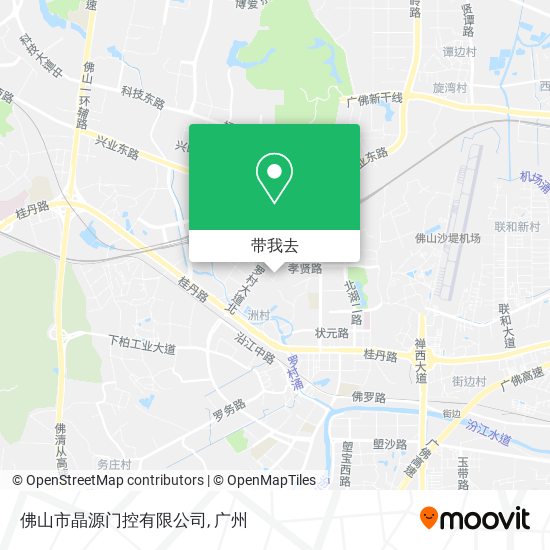 佛山市晶源门控有限公司地图