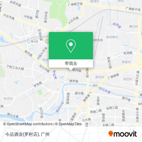 今品酒业(罗村店)地图