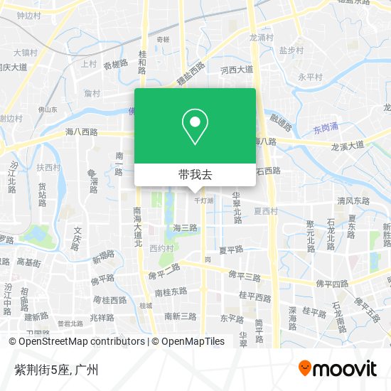 紫荆街5座地图