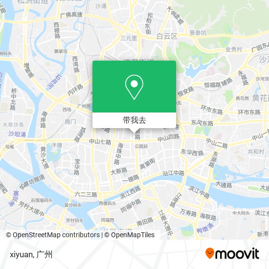 xiyuan地图