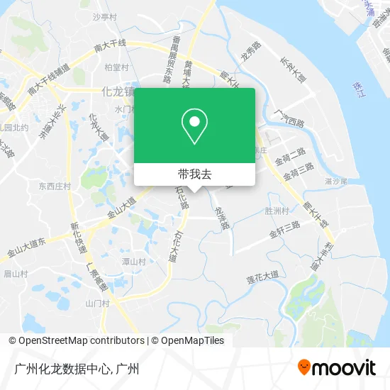 广州化龙数据中心地图