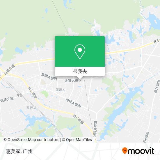惠美家地图