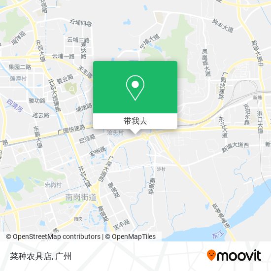 菜种农具店地图