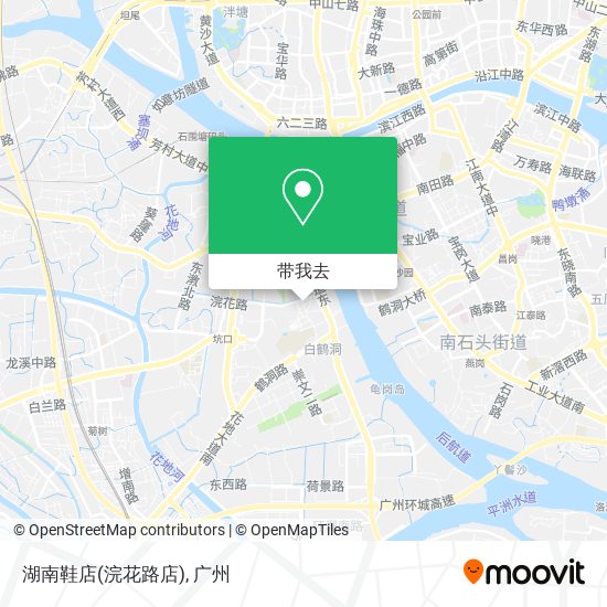 湖南鞋店(浣花路店)地图