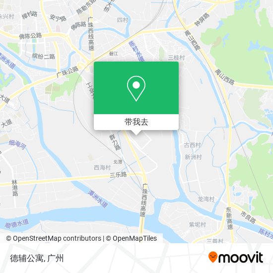 德辅公寓地图
