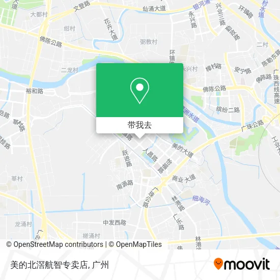 美的北滘航智专卖店地图