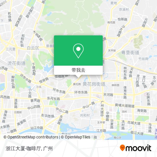 浙江大厦-咖啡厅地图