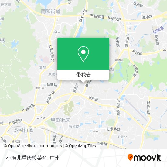 小渔儿重庆酸菜鱼地图
