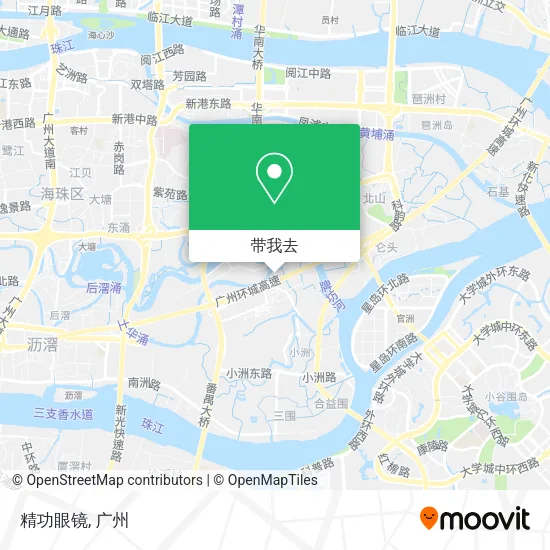 精功眼镜地图