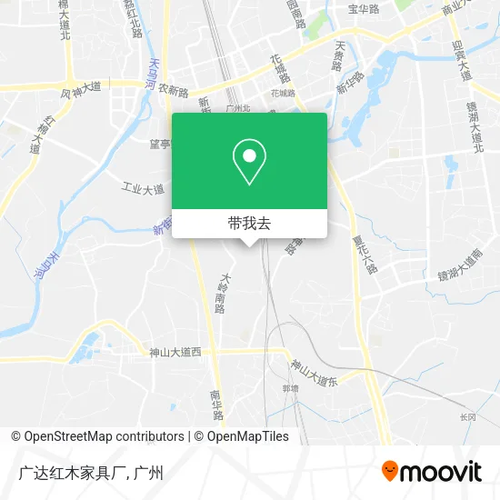 广达红木家具厂地图