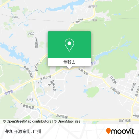 茅坦开源东街地图