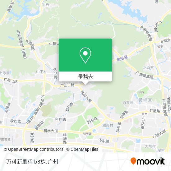 万科新里程-b8栋地图