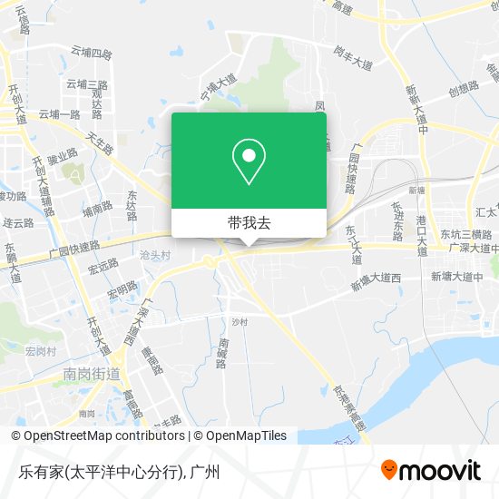 乐有家(太平洋中心分行)地图