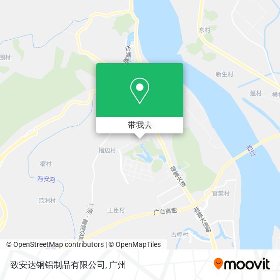 致安达钢铝制品有限公司地图