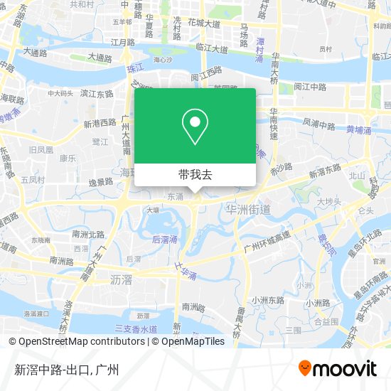 新滘中路-出口地图