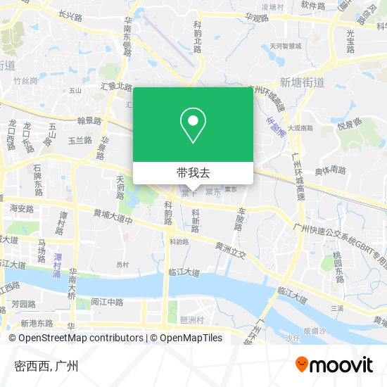 密西西地图