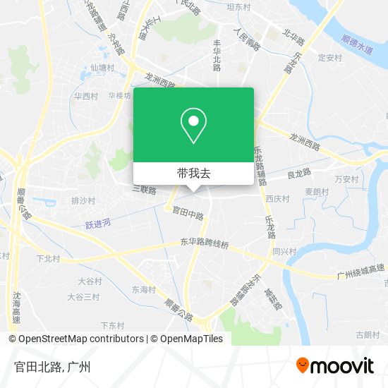 官田北路地图