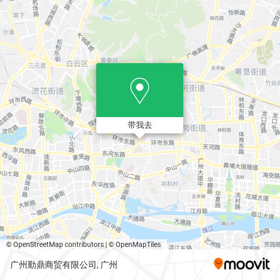 广州勤鼎商贸有限公司地图